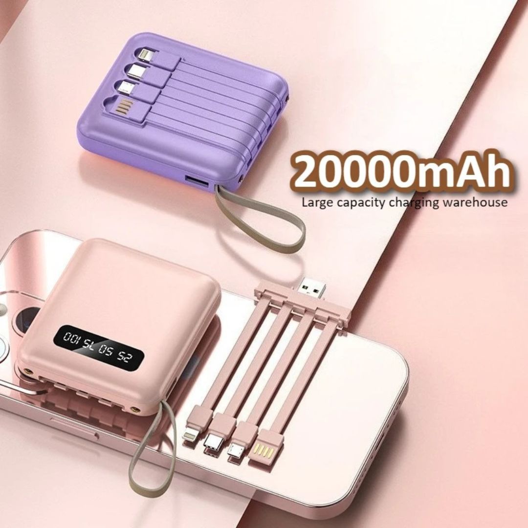 VoltX™ – 4-in-1 Fast Charge Power Bank