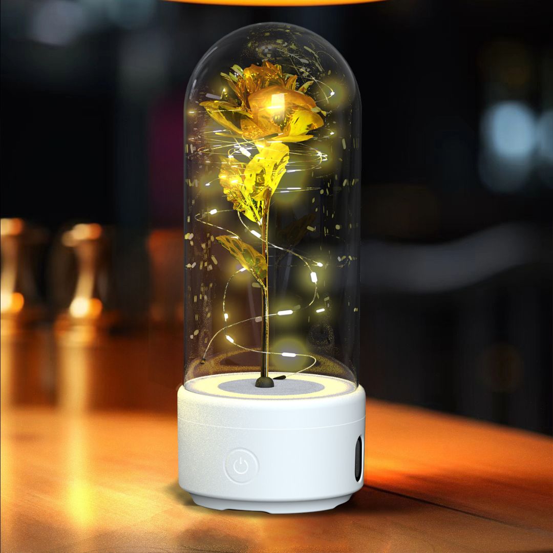 LumiRose™ – LED Rose Light & Bluetooth Speaker
