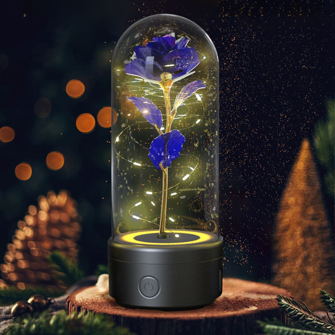 LumiRose™ – LED Rose Light & Bluetooth Speaker