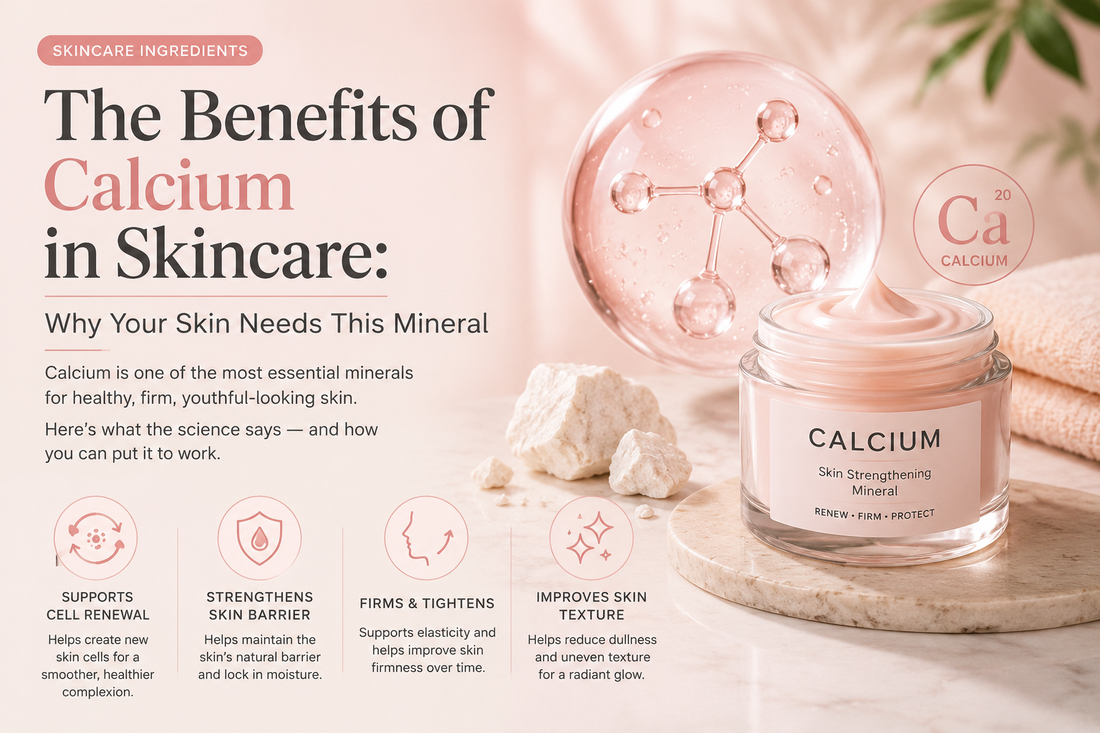 The Benefits of Calcium in Skincare: Why Your Skin Needs This Mineral
