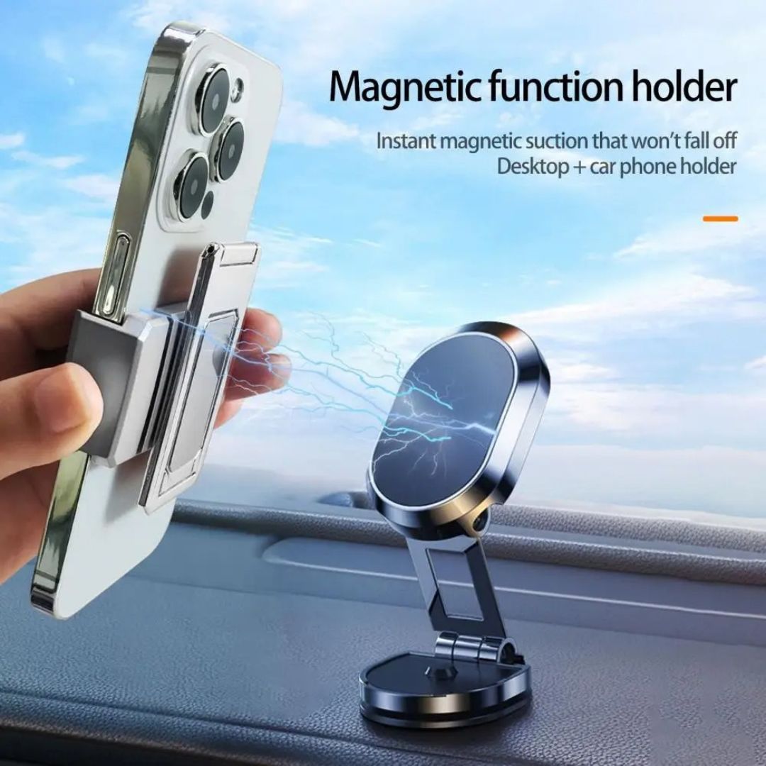 MagnaGrip™ – 360° Double Ring Phone Holder