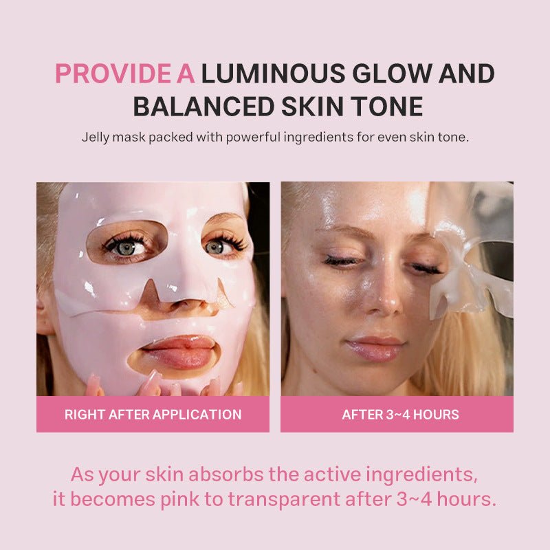 Collagen Face Mask Separate Upper And Lower Face Pieces - Mishmox