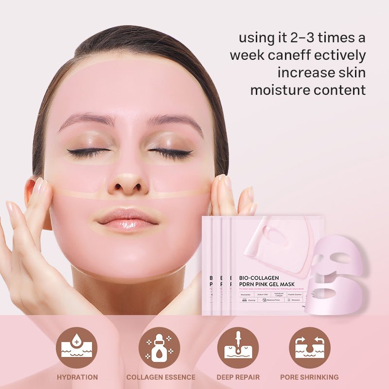 Collagen Face Mask Separate Upper And Lower Face Pieces - Mishmox