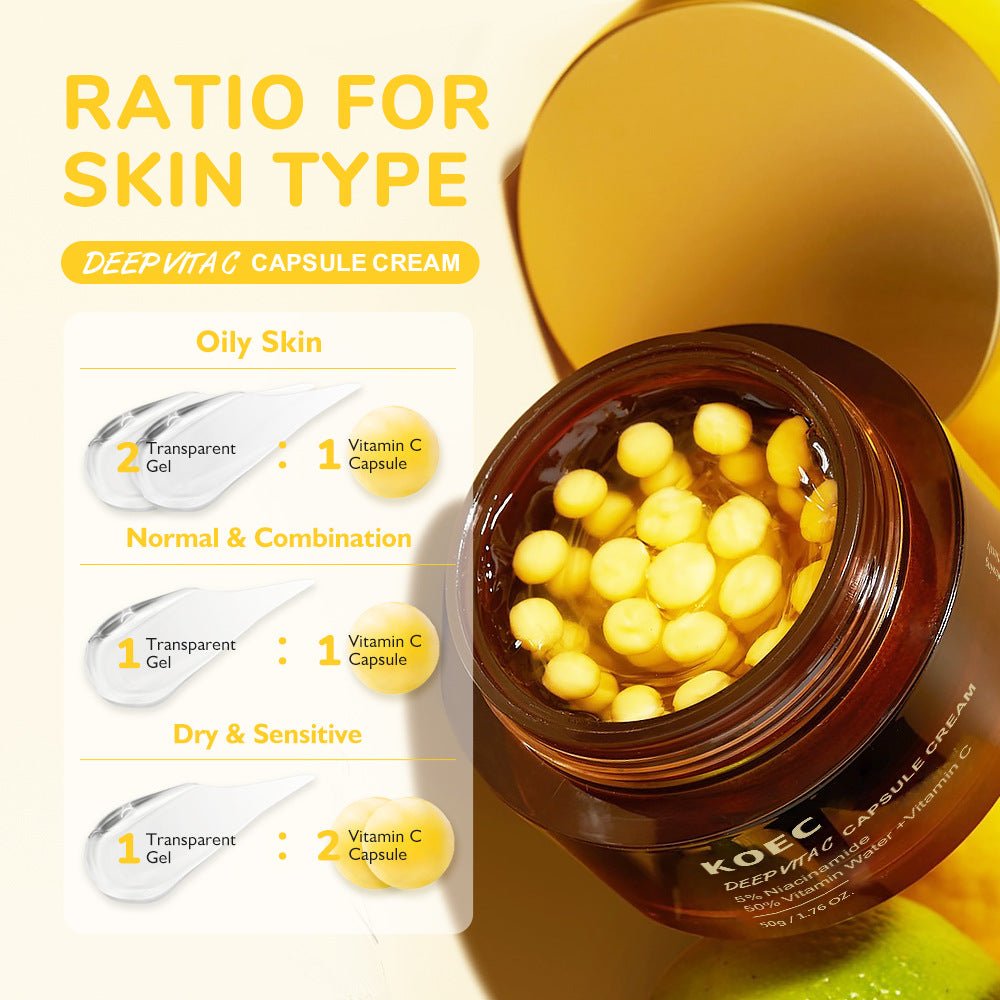Deep Vitamin C Capsule Cream - Mishmox