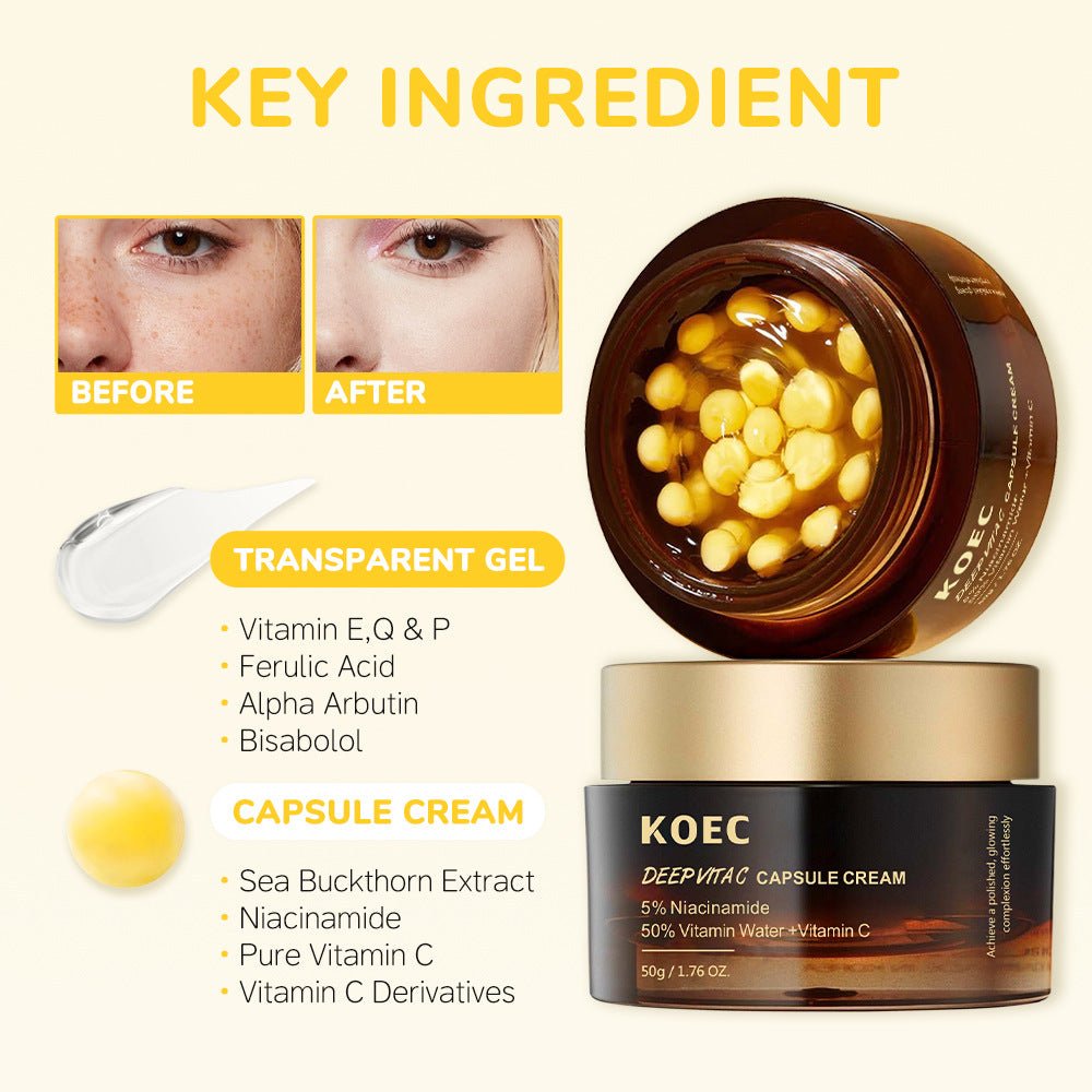 Deep Vitamin C Capsule Cream - Mishmox