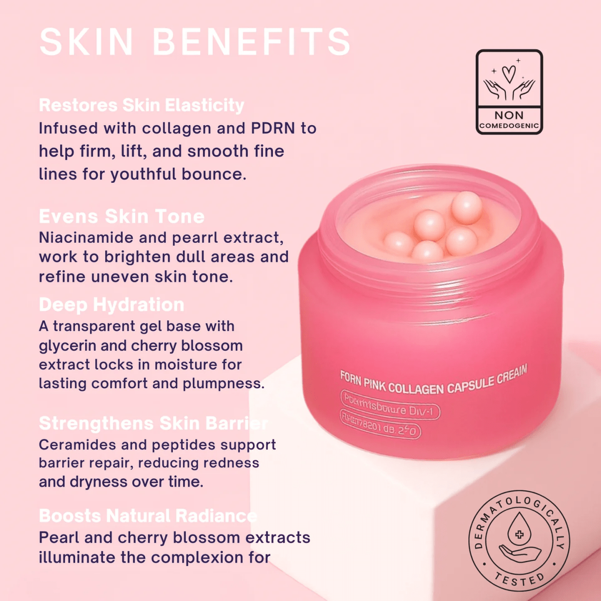 Dermova™ - PDRN + Collagen Capsule Cream - Mishmox